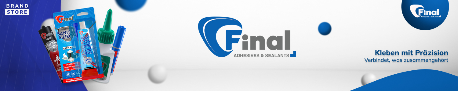 FINAL Adhesives & Sealants – Brand Store auf Amazon